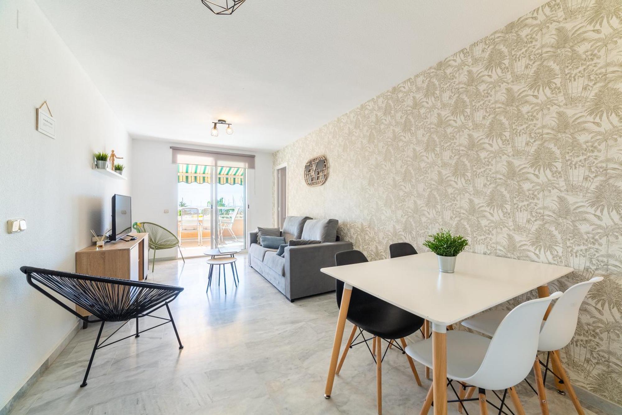 Trendyhomes Puerto - Vistas Al Mar, Parking Incluido, Playa A Un Paso Aguadulce  Bilik gambar