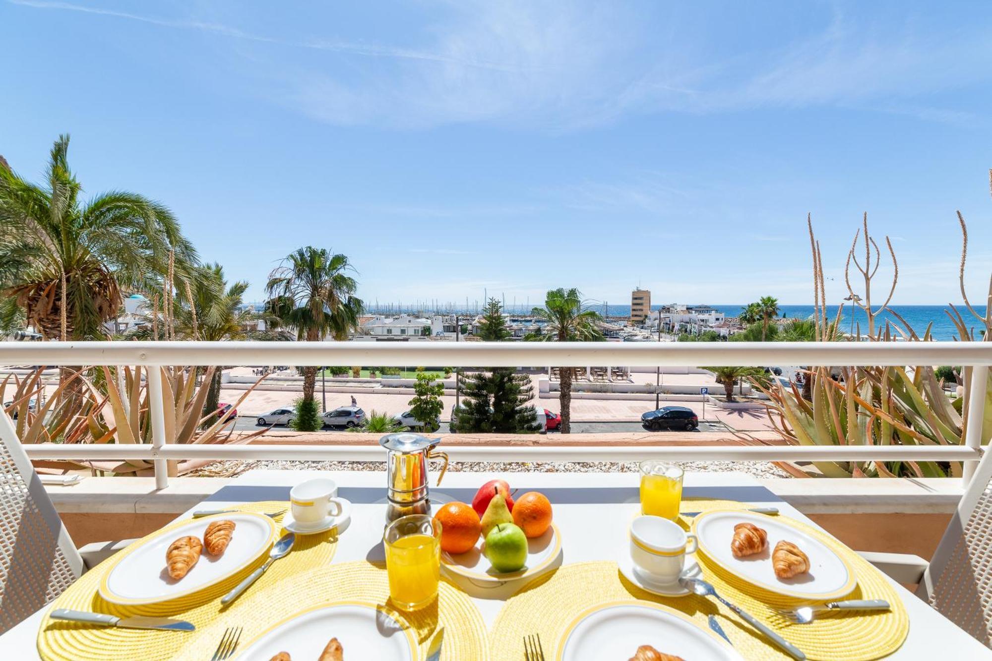 Trendyhomes Puerto - Vistas Al Mar, Parking Incluido, Playa A Un Paso Aguadulce  Bilik gambar